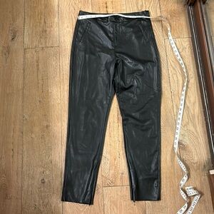 Fashion Nova Faux Leather Pants L Black